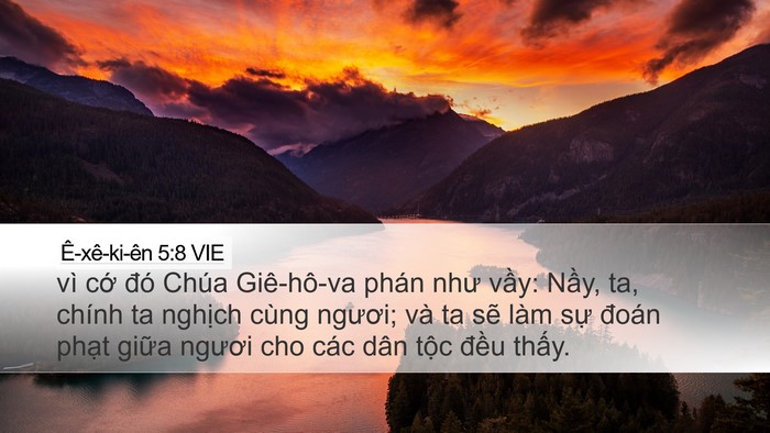 Ê-xê-ki-ên 5:8 VIE Bible Verse Image