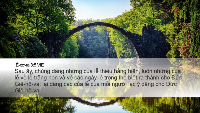 Ê-xơ-ra 3:5 VIE Bible Verse Image