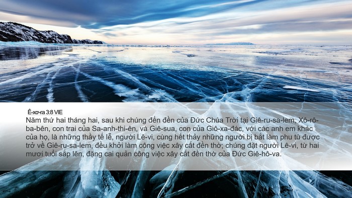 Ê-xơ-ra 3:8 VIE Bible Verse Image