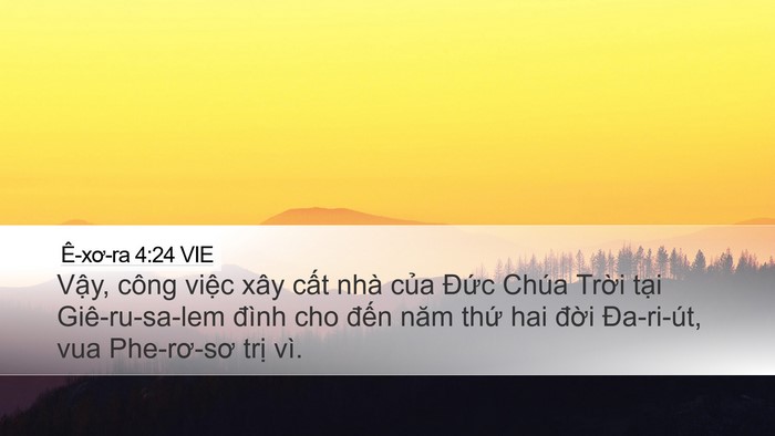 Ê-xơ-ra 4:24 VIE Bible Verse Image