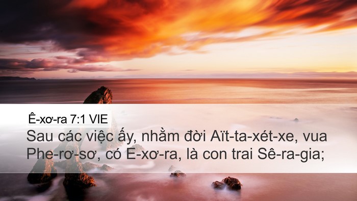 Ê-xơ-ra 7:1 VIE Bible Verse Image