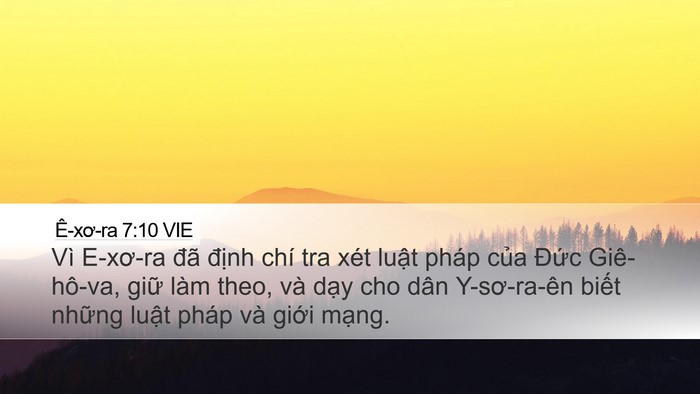 Ê-xơ-ra 7:10 VIE Bible Verse Image
