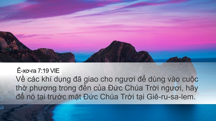 Ê-xơ-ra 7:19 VIE Bible Verse Image