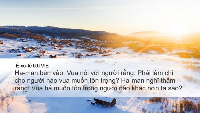 Ê-xơ-tê 6:6 VIE Bible Verse Image