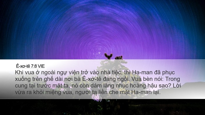 Ê-xơ-tê 7:8 VIE Bible Verse Image