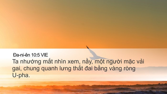 Ða-ni-ên 10:5 VIE Bible Verse Image