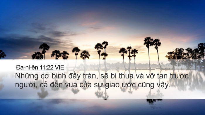 Ða-ni-ên 11:22 VIE Bible Verse Image