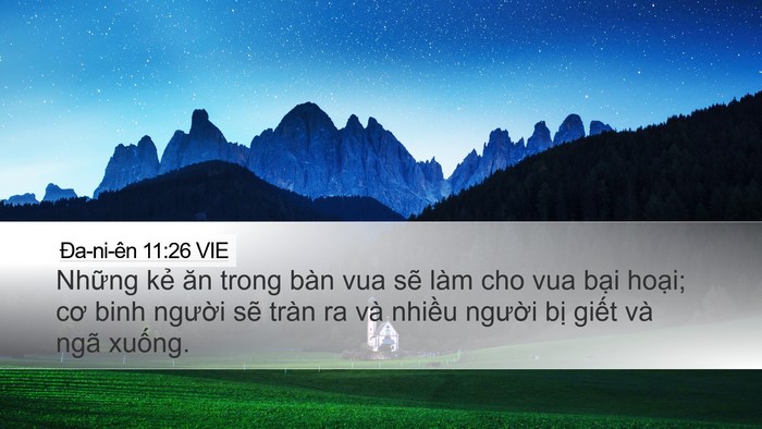 Ða-ni-ên 11:26 VIE Bible Verse Image