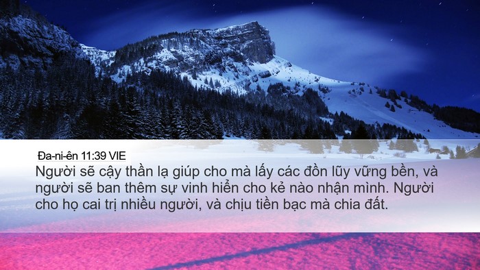 Ða-ni-ên 11:39 VIE Bible Verse Image