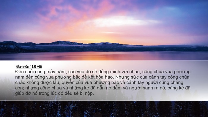 Ða-ni-ên 11:6 VIE Bible Verse Image