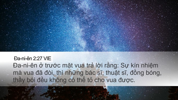 Ða-ni-ên 2:27 VIE Bible Verse Image