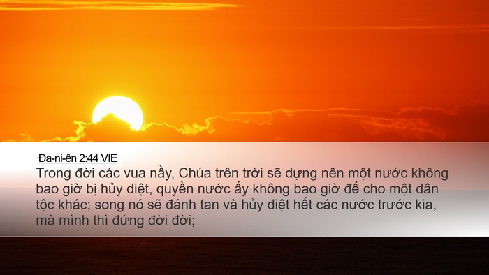 Ða-ni-ên 2:44 VIE Bible Verse Image