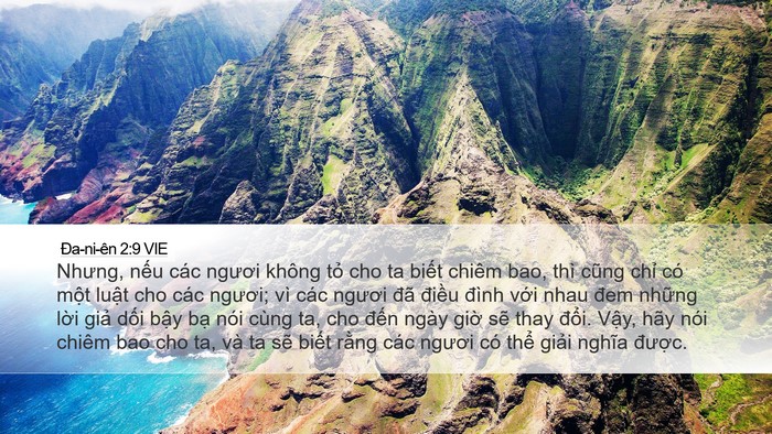 Ða-ni-ên 2:9 VIE Bible Verse Image
