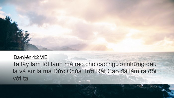 Ða-ni-ên 4:2 VIE Bible Verse Image