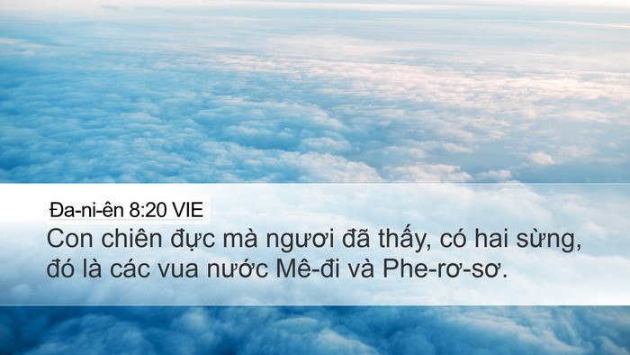 Ða-ni-ên 8:20 VIE Bible Verse Image