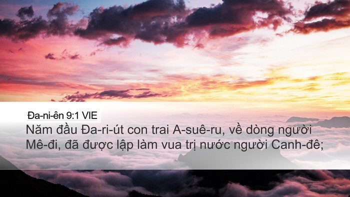 Ða-ni-ên 9:1 VIE Bible Verse Image