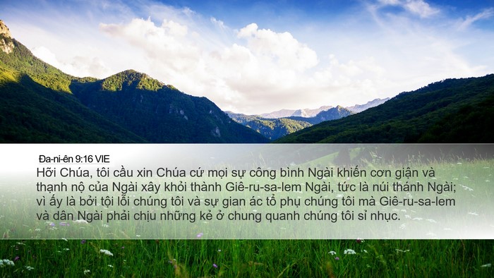 Ða-ni-ên 9:16 VIE Bible Verse Image