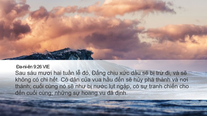 Ða-ni-ên 9:26 VIE Bible Verse Image