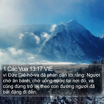 1 Các Vua 13:17 VIE Bible Verse Image