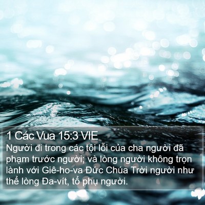 1 Các Vua 15:3 VIE Bible Verse Image