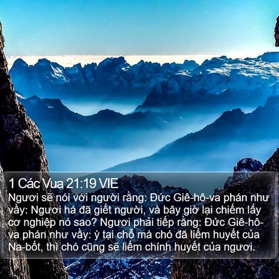 1 Các Vua 21:19 VIE Bible Verse Image