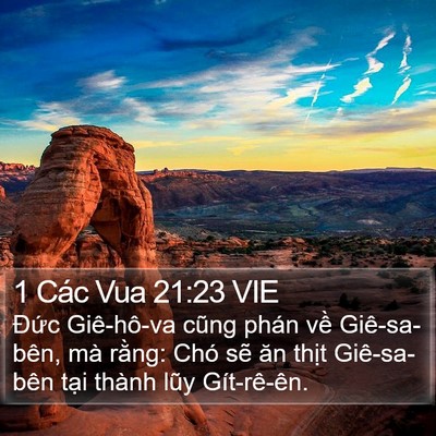1 Các Vua 21:23 VIE Bible Verse Image