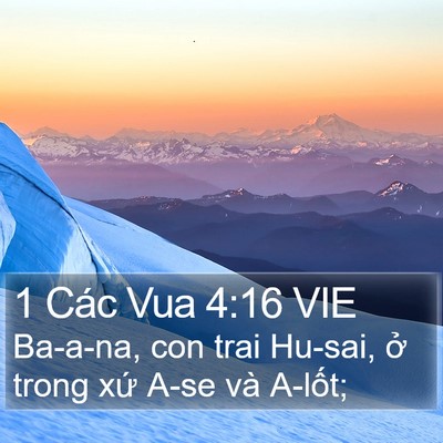 1 Các Vua 4:16 VIE Bible Verse Image