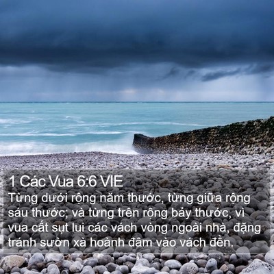 1 Các Vua 6:6 VIE Bible Verse Image
