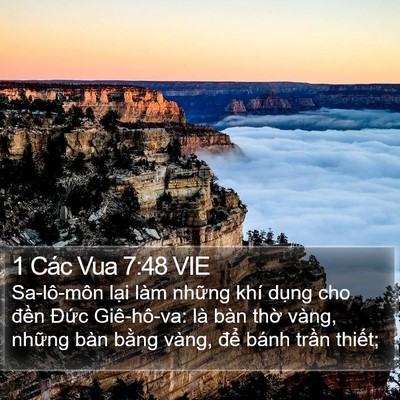 1 Các Vua 7:48 VIE Bible Verse Image