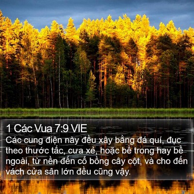 1 Các Vua 7:9 VIE Bible Verse Image