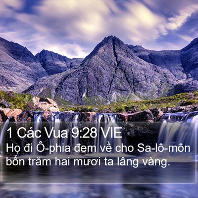 1 Các Vua 9:28 VIE Bible Verse Image