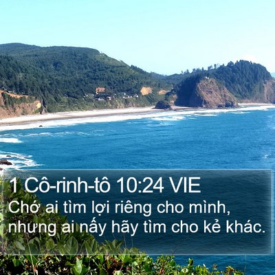 1 Cô-rinh-tô 10:24 VIE Bible Verse Image