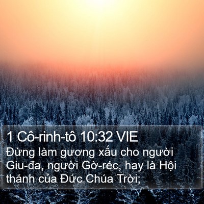 1 Cô-rinh-tô 10:32 VIE Bible Verse Image