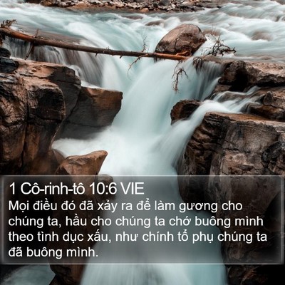 1 Cô-rinh-tô 10:6 VIE Bible Verse Image