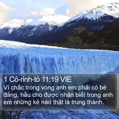 1 Cô-rinh-tô 11:19 VIE Bible Verse Image