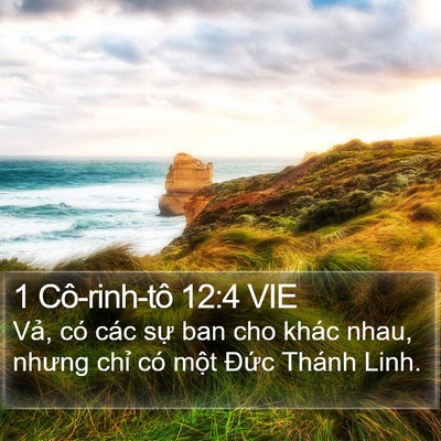 1 Cô-rinh-tô 12:4 VIE Bible Verse Image
