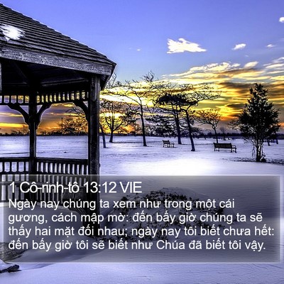 1 Cô-rinh-tô 13:12 VIE Bible Verse Image