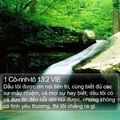 1 Cô-rinh-tô 13:2 VIE Bible Verse Image