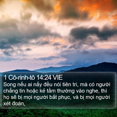 1 Cô-rinh-tô 14:24 VIE Bible Verse Image