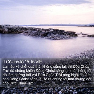 1 Cô-rinh-tô 15:15 VIE Bible Verse Image