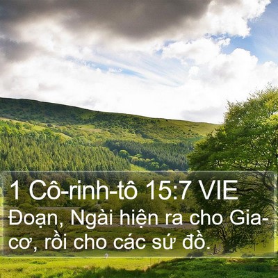 1 Cô-rinh-tô 15:7 VIE Bible Verse Image