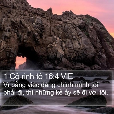1 Cô-rinh-tô 16:4 VIE Bible Verse Image