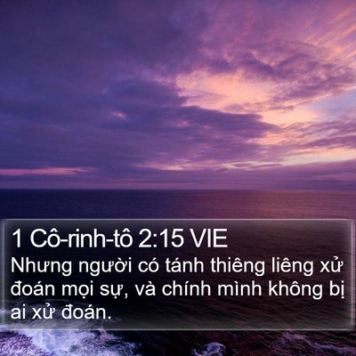 1 Cô-rinh-tô 2:15 VIE Bible Verse Image