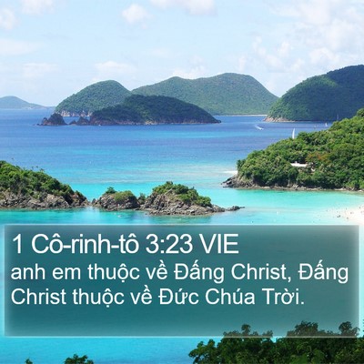 1 Cô-rinh-tô 3:23 VIE Bible Verse Image