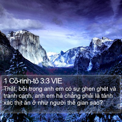 1 Cô-rinh-tô 3:3 VIE Bible Verse Image