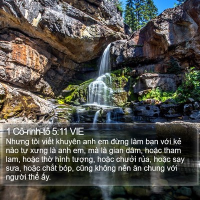 1 Cô-rinh-tô 5:11 VIE Bible Verse Image