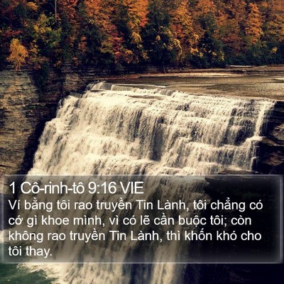 1 Cô-rinh-tô 9:16 VIE Bible Verse Image