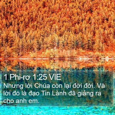 1 Phi-rơ 1:25 VIE Bible Verse Image