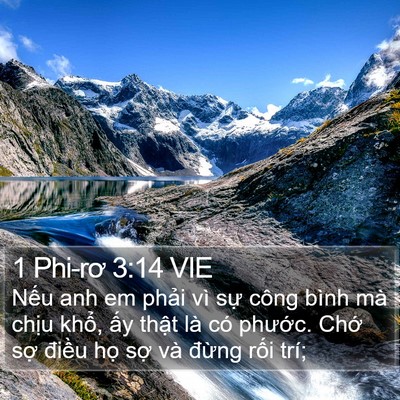 1 Phi-rơ 3:14 VIE Bible Verse Image