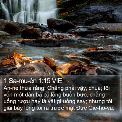 1 Sa-mu-ên 1:15 VIE Bible Verse Image